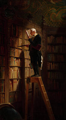 Old Library Paintings
