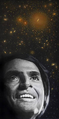 Carl Sagan Paintings