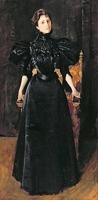Designs Similar to Portrait of a Lady in Black