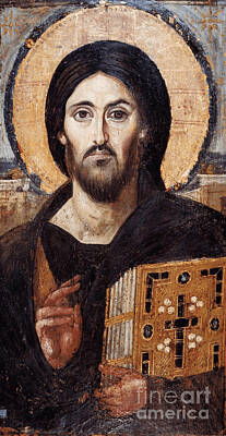 Byzantine Icon Digital Art Prints