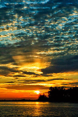  Photograph - Beautiful Gulf of Mexico Sunset by Louis Dallara