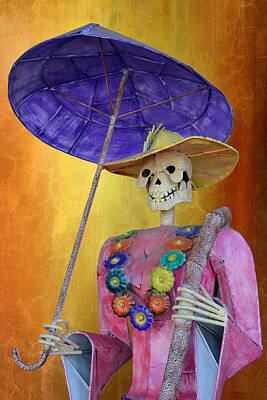 Designs Similar to La Catrina with purple Umbrella