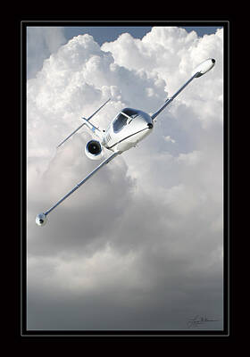 Learjet Framed Art