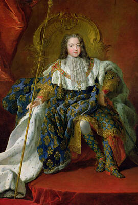 Paintings Reproductions An Allegory Of King Louis Xiv In Armour