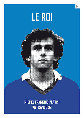 Designs Similar to My Platini soccer legend poster
