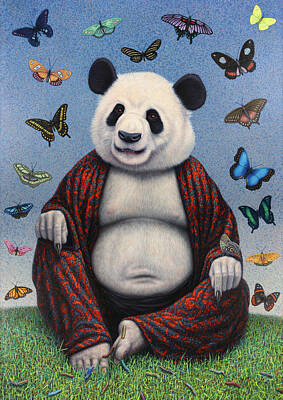 Designs Similar to Panda Buddha by James W Johnson