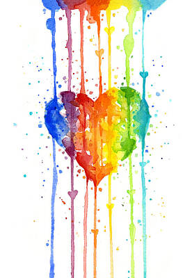 Designs Similar to Rainbow Watercolor Heart