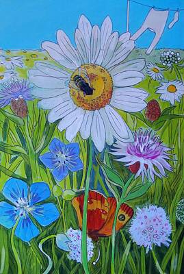 Meadow Cranesbill Paintings