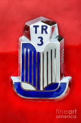 Triumph TR3 Stahl Zeichen 400mm x 320mm de 