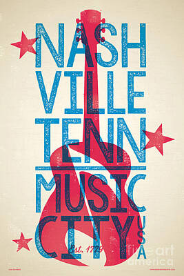 Designs Similar to Nashville Poster - Tennessee