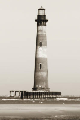 Morris Island Lighthouse Art