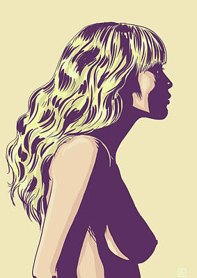 Blonde Woman Drawings