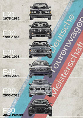 E46 BMW M3 - BMW M3 - BMW - M3 - Bmw Art - Bmw Poster - Bmw Gifts - Bmw  Prints - Car Poster - Racing Digital Art by Yurdaer Bes - Pixels
