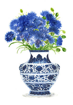 Designs Similar to China Vase With Cornflowers