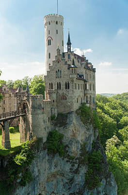  Photograph - Lichtenstein Castle by Dennis Ludlow