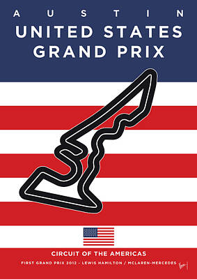 United States Grand Prix Art