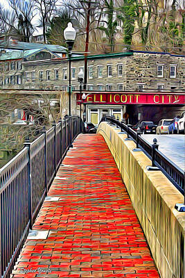 Path To Ellicott City Art Print