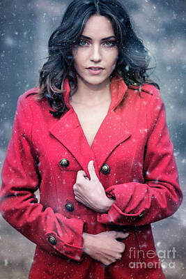 Designs Similar to Red Coat Snow Beauty