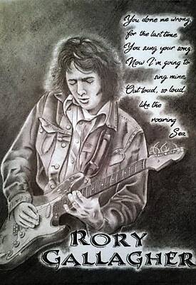 Rory Gallagher Drawings