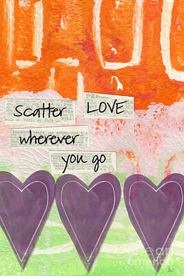 Designs Similar to Scatter Love by Linda Woods