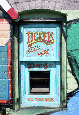  Photograph - Ticket Window for Show Tickets by Colin Cuthbert