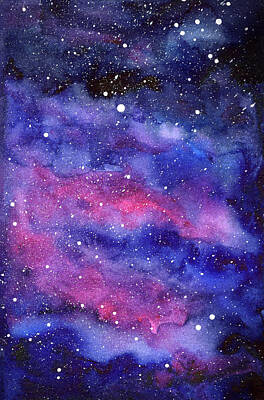 Designs Similar to Watercolor Galaxy Pink Nebula