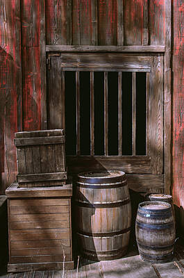 Saloon Doors Wood Print by Athena Mckinzie - Fine Art America