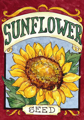 Sunflower Seed Paintings