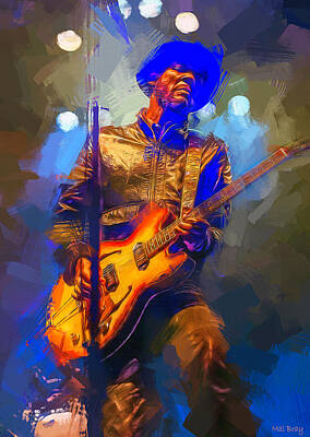 Designs Similar to Gary Clark Jr by Mal Bray