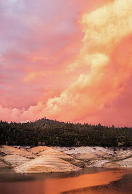  Photograph - Lake Oroville Sunset by Ben North