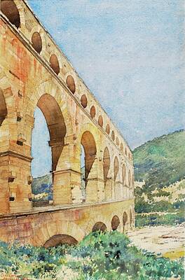 Pont Du Gard Paintings