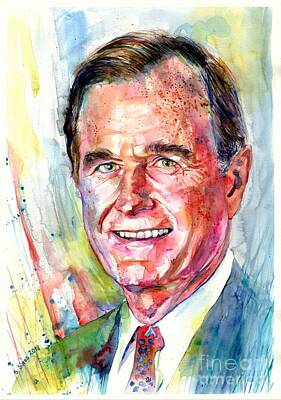 George W Bush Paintings