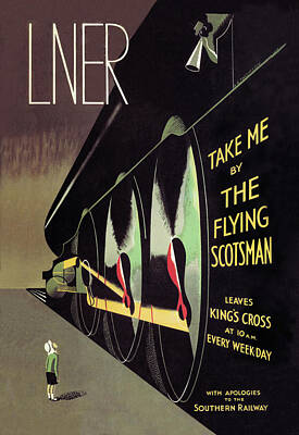 Flying Scotsman Art Prints - Fine Art America
