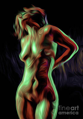 Naked Vagina Digital Art