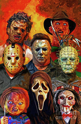 Jason Halloween Canvas 8x10 painting - Crazyheiferartwork - Paintings &  Prints, Holidays & Occasions, Halloween - ArtPal