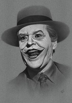 Jack Nicholson Drawings