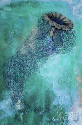  Painting - Jellyfish by Mindy Sommers