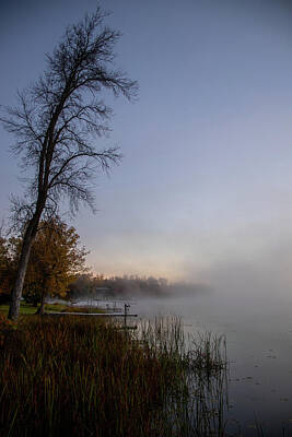  Photograph - Morning Mist on Little Trade Lake by Michelle Waltens