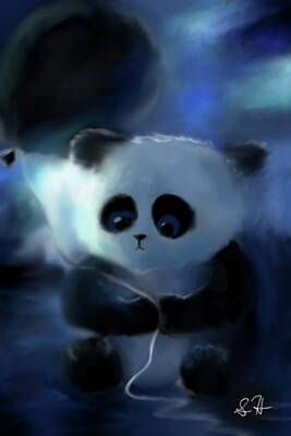 Sad Panda Art Prints - Fine Art America