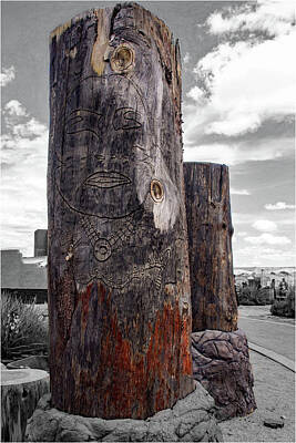  Photograph - Totem Poles by Phyllis Stokes