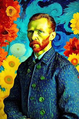 Vincent Van Gogh Gallery Digital Art