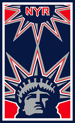 Designs Similar to New York Rangers by Tony Rubino
