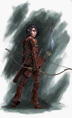 Elven Archer Art