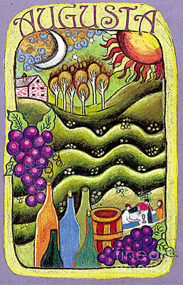 Winery Drawings Original Artwork