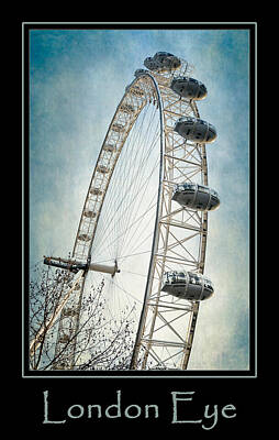 Designs Similar to London Eye Poster Blue