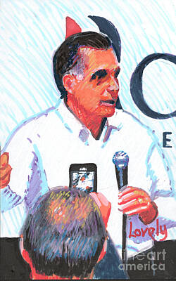 Mitt Romney Original Artwork