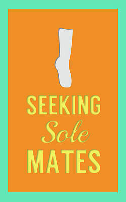 Designs Similar to Seeking Sole Mates