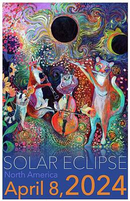 Solar Eclipse Paintings