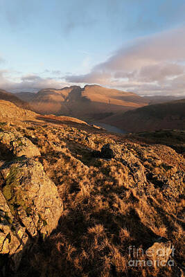  Photograph - Scafell Pike from Middle Fell by Gavin Dronfield