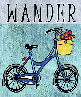 Designs Similar to Bike-wander Print